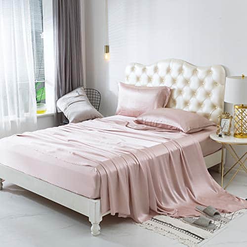 01-ZIMASILK-4-Pcs-100-Mulberry-Silk-Bed-Sheet-Set